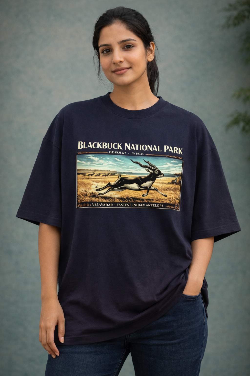 Blackbuck - Unisex Oversized Classic T-Shirt
