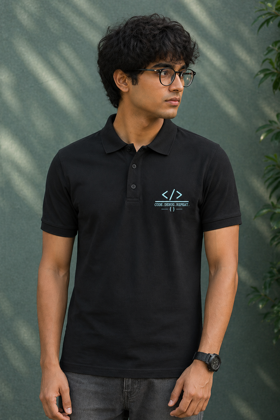 Code, Debug, Repeat - Men's Polo