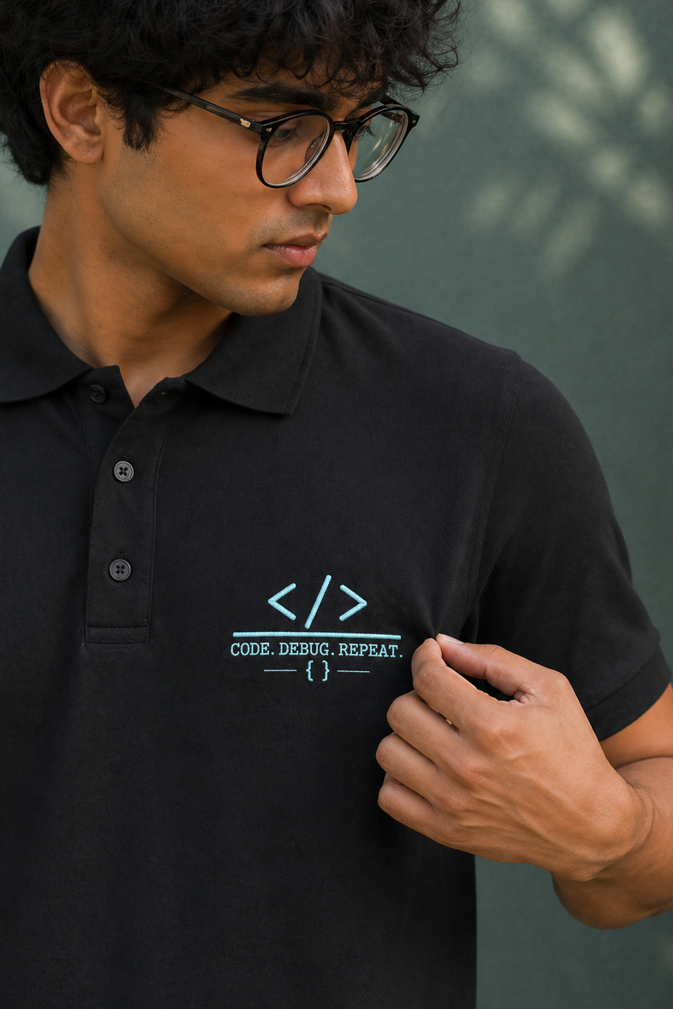 Code, Debug, Repeat - Men's Polo