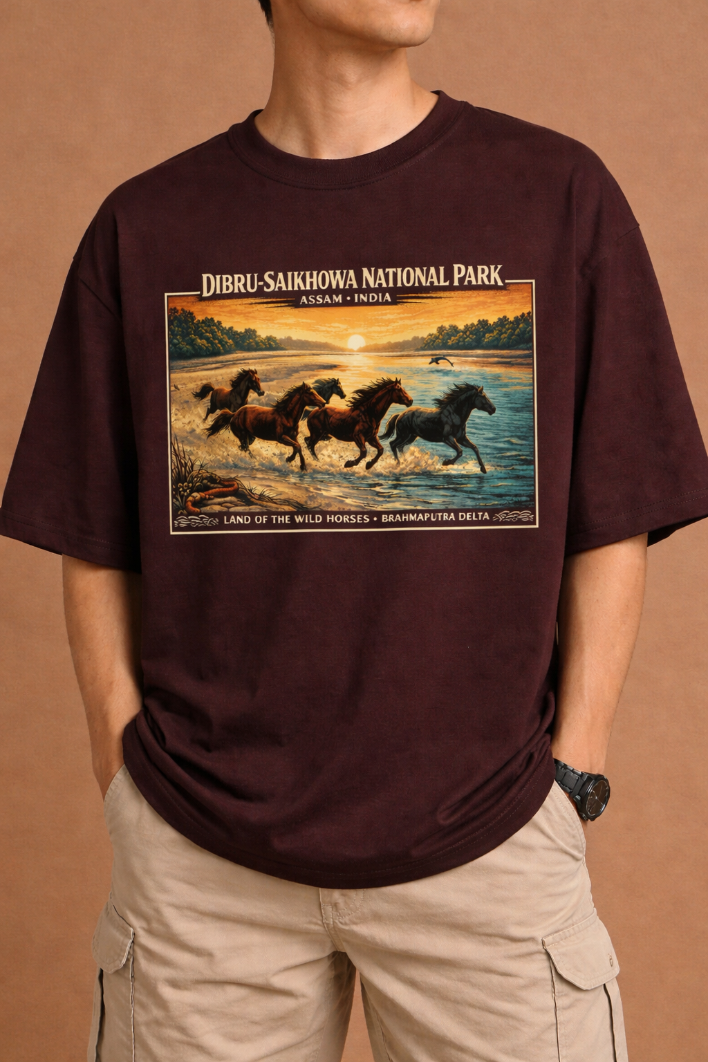 Dibru-Saikhowa - Unisex Oversized Classic T-Shirt