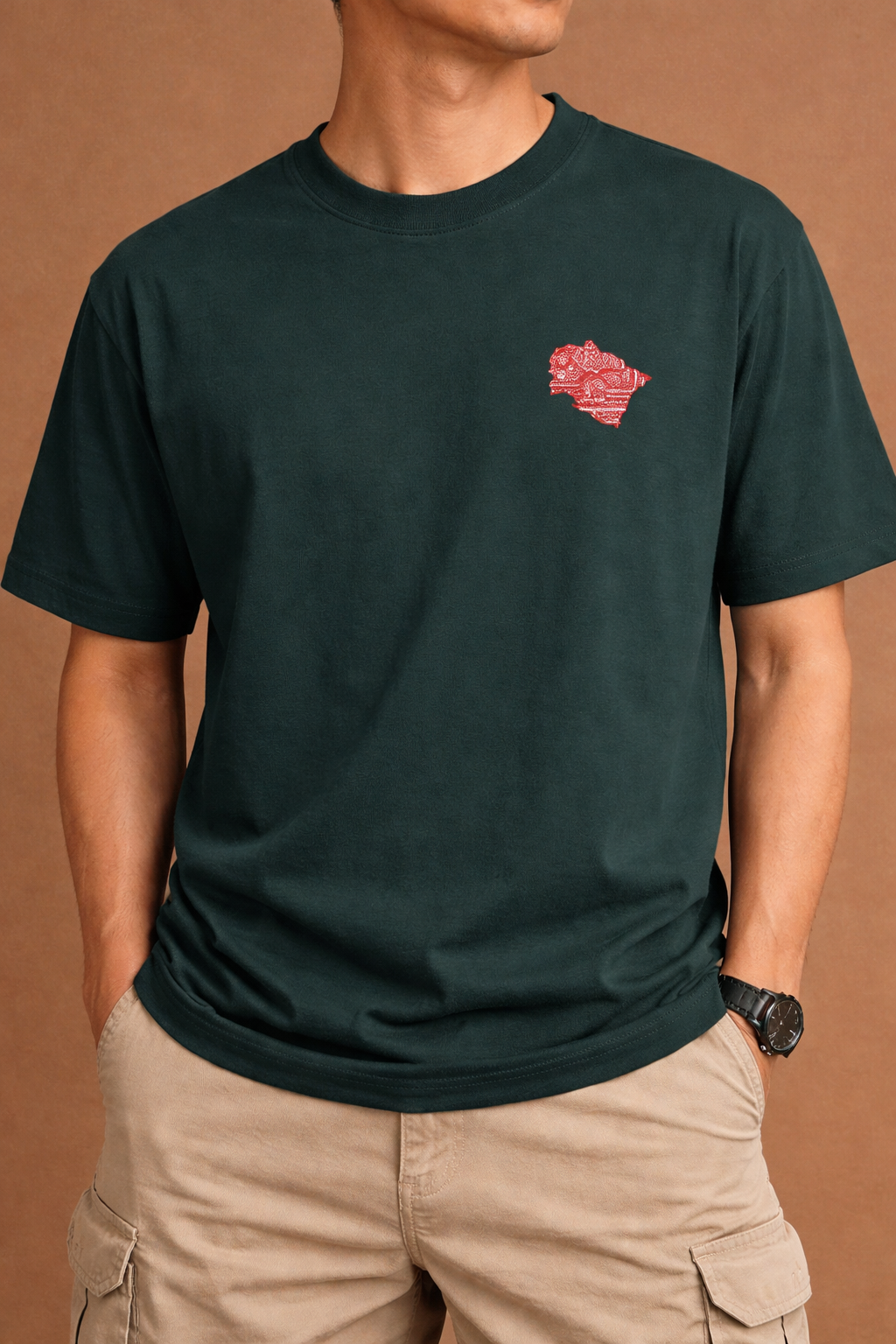 Jim Corbett Noir - Unisex Oversized Classic T-Shirt