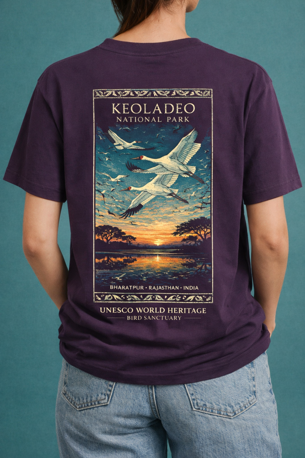 Keoladeo - Unisex Oversized Classic T-Shirt