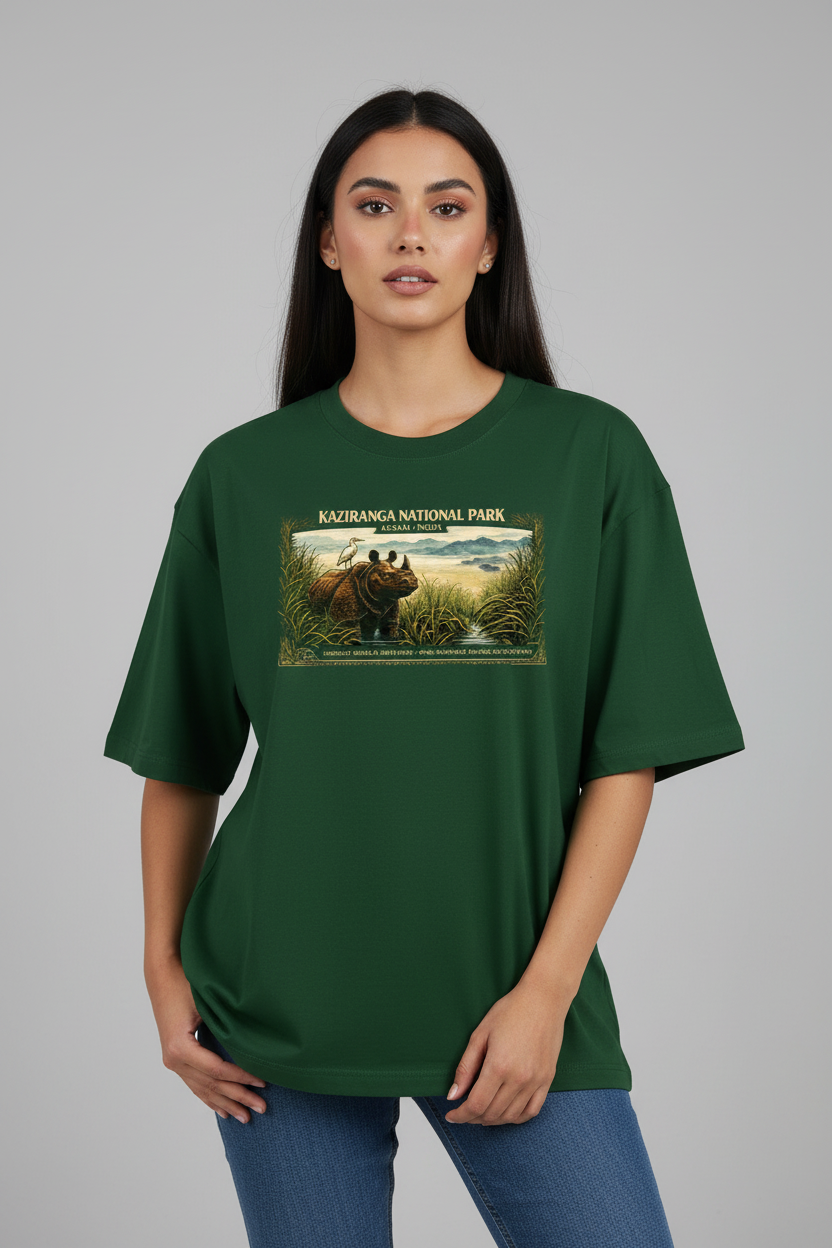 Kaziranga - Unisex Oversized Classic T-Shirt