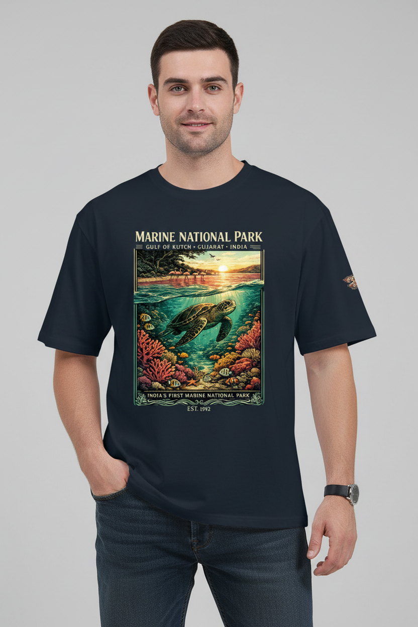 Marine National Park - Unisex Oversized Classic T-Shirt