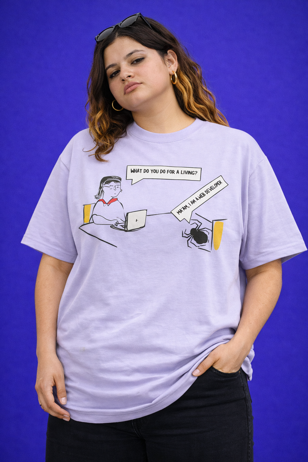 WebDev - Unisex Oversized Standard T-Shirt